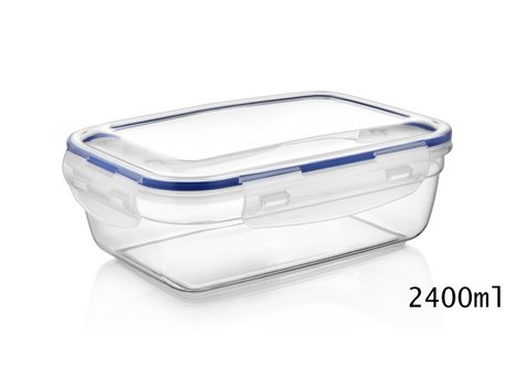 Dza AIRTIGHT obdelnk 2400ml 18x22,5x9cm