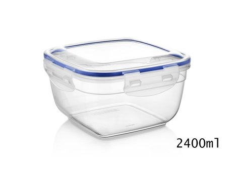 Dza AIRTIGHT Square 2400ml 19x19x10cm