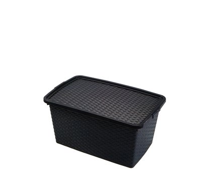 Box RATTAN 33x23x16 10l-antracit