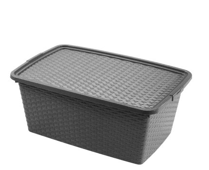 Box RATTAN 59x39x26 40l ed