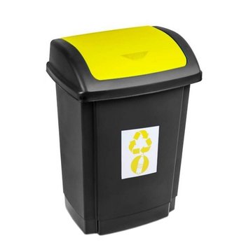 Odpadkový koš SWING 25L žlutý
