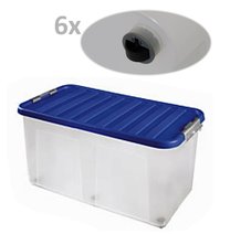 Box CLIP 100L 80x40x40cm mix