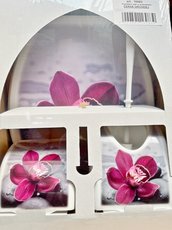 WC set 3ks ern orchidej